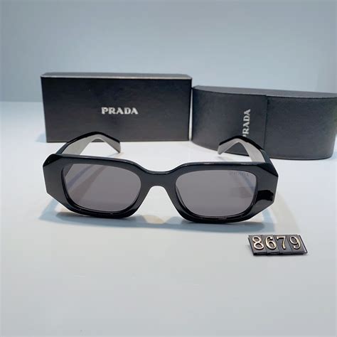 Prada Milano Sunglasses Unisex Black 8679 50 20.